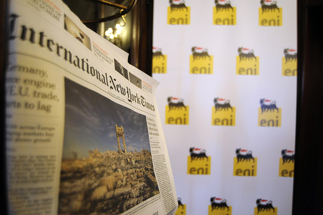 Eni all’Ifj16: la comunicazione è una bella storia Eni all’Ifj16: la comunicazione è una bella storia