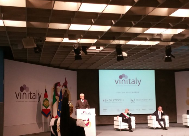 Il Vinitaly n’ 50: con Mattarella è già da record