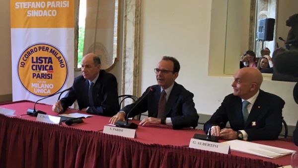 Parisi, Passera e Albertini presentano la lista civica: accordo politico Parisi, Passera e Albertini presentano la lista civica: accordo politico