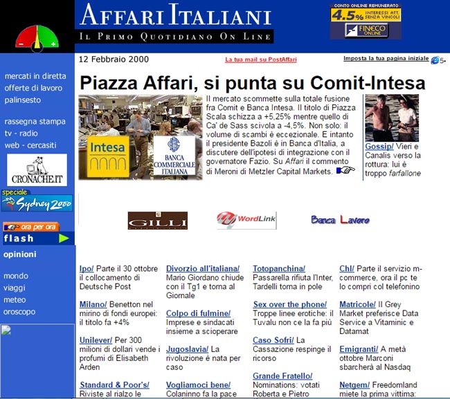 “Affaritaliani, 20 anni da pioniere della rete”: gli auguri del CorSera “Affaritaliani, 20 anni da pioniere della rete”: gli auguri del CorSera