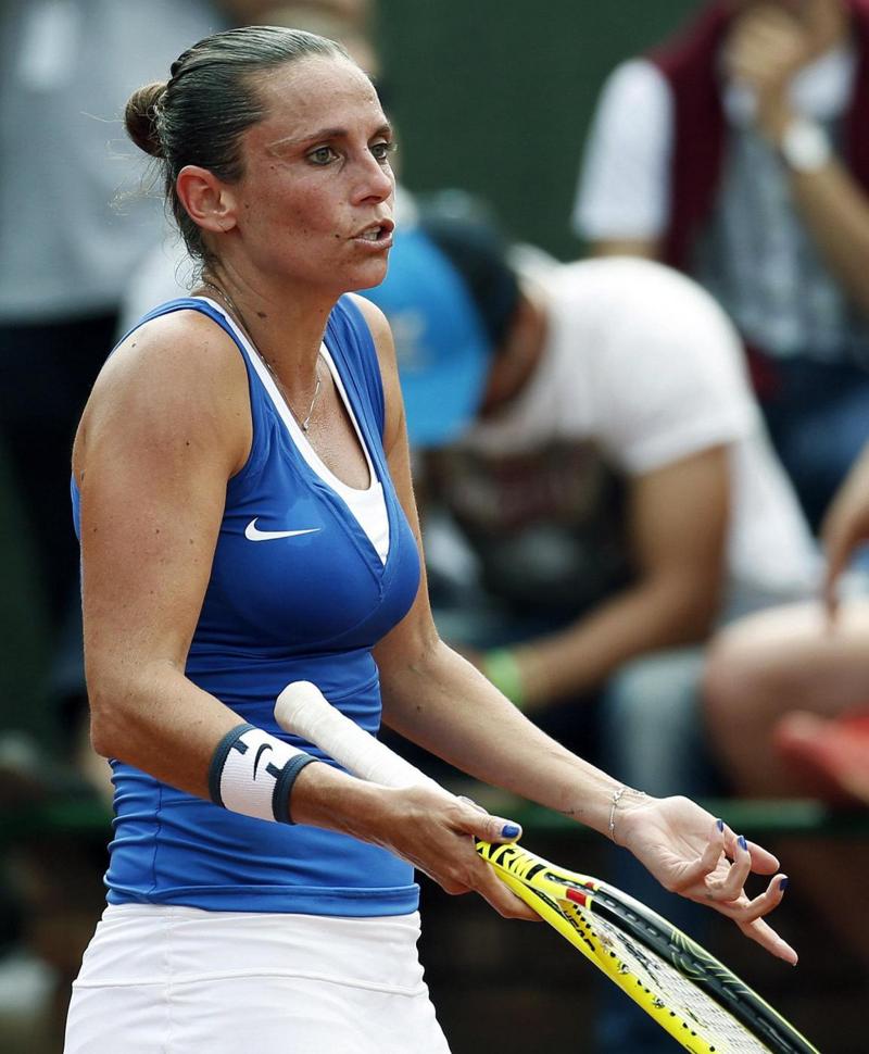 Tennis, Fed Cup. Vinci ko. Spagna vince 4-0, Italia retrocede in B Tennis, Fed Cup. Vinci ko. Spagna vince 4-0, Italia retrocede in B