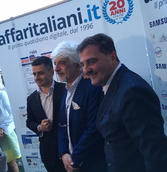 Da Pisapia alla Santanchè: sfilata di vip al party di Affaritaliani.it