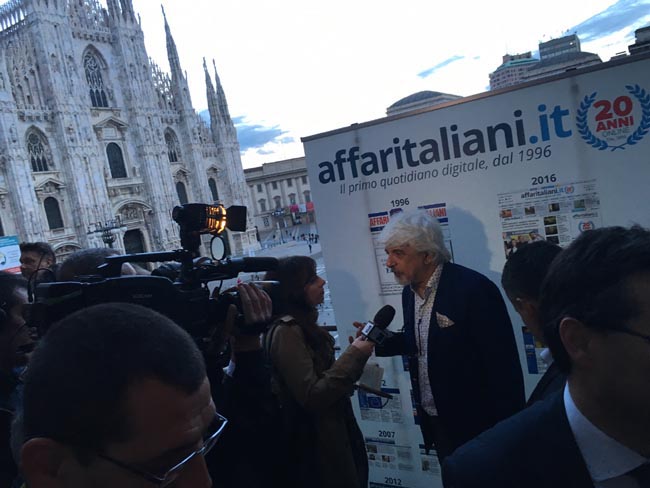 Da Pisapia alla Santanchè: sfilata di vip al party di Affaritaliani.it