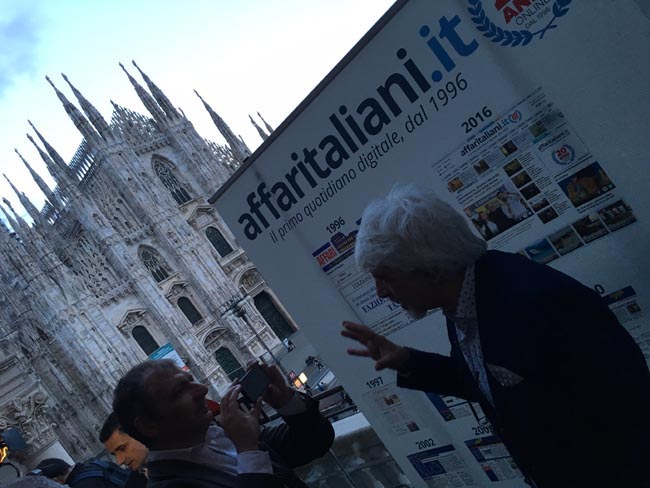 Da Pisapia alla Santanchè: sfilata di vip al party di Affaritaliani.it