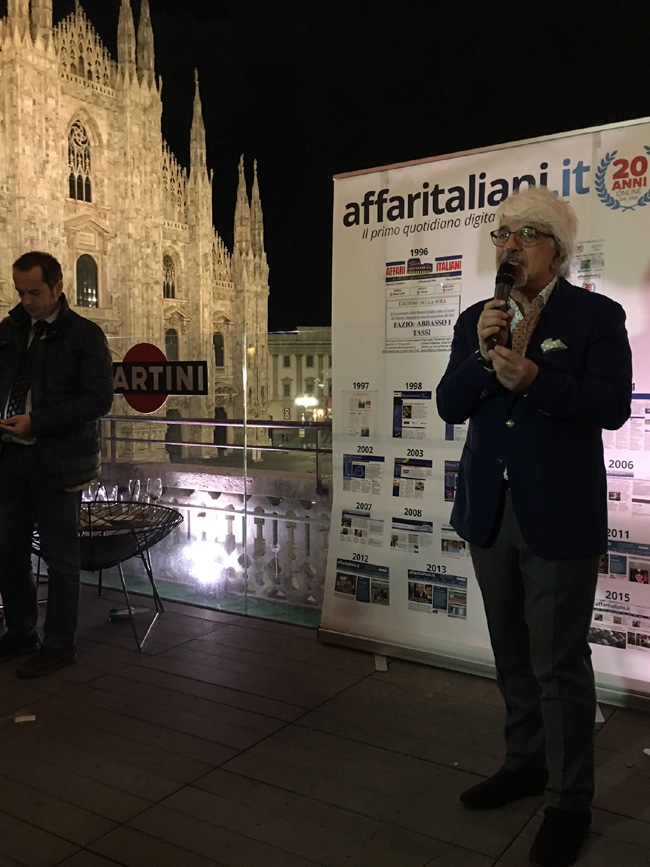 Da Pisapia alla Santanchè: sfilata di vip al party di Affaritaliani.it
