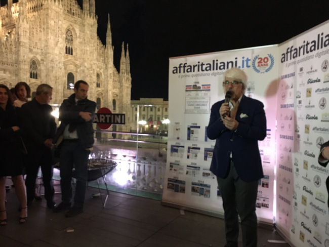 Da Pisapia alla Santanchè: sfilata di vip al party di Affaritaliani.it