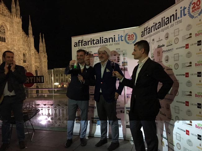 Da Pisapia alla Santanchè: sfilata di vip al party di Affaritaliani.it