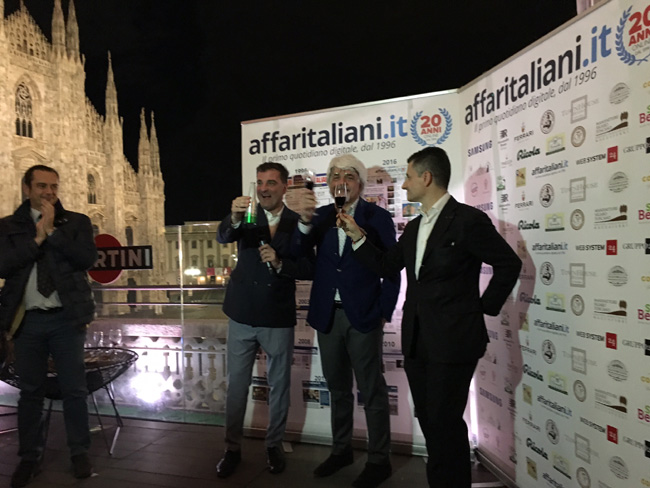 Da Pisapia alla Santanchè: sfilata di vip al party di Affaritaliani.it