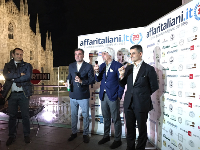 Da Pisapia alla Santanchè: sfilata di vip al party di Affaritaliani.it