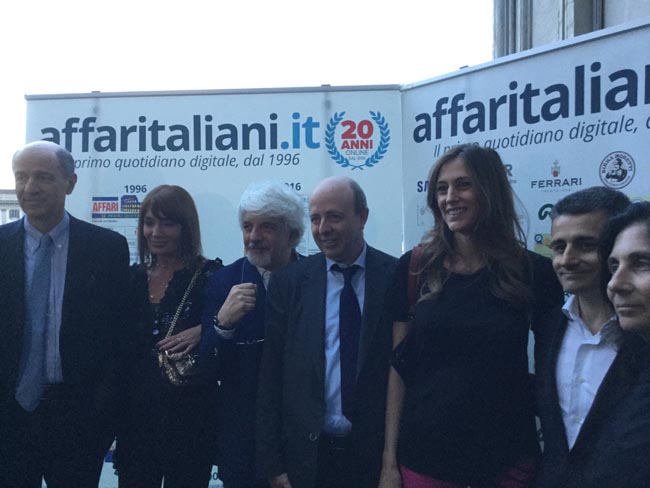 Affaritaliani.it i primi 20anni Leggerezza e rapidità Affaritaliani.it i primi 20anni Leggerezza e rapidità