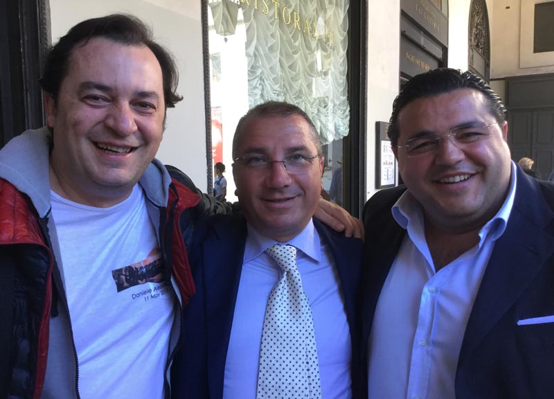 Auguri da Ceglie per Perrino:da Marchesi per brindare ai 20 anni