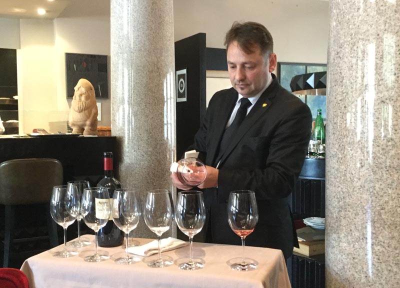 Auguri da Ceglie per Perrino:da Marchesi per brindare ai 20 anni