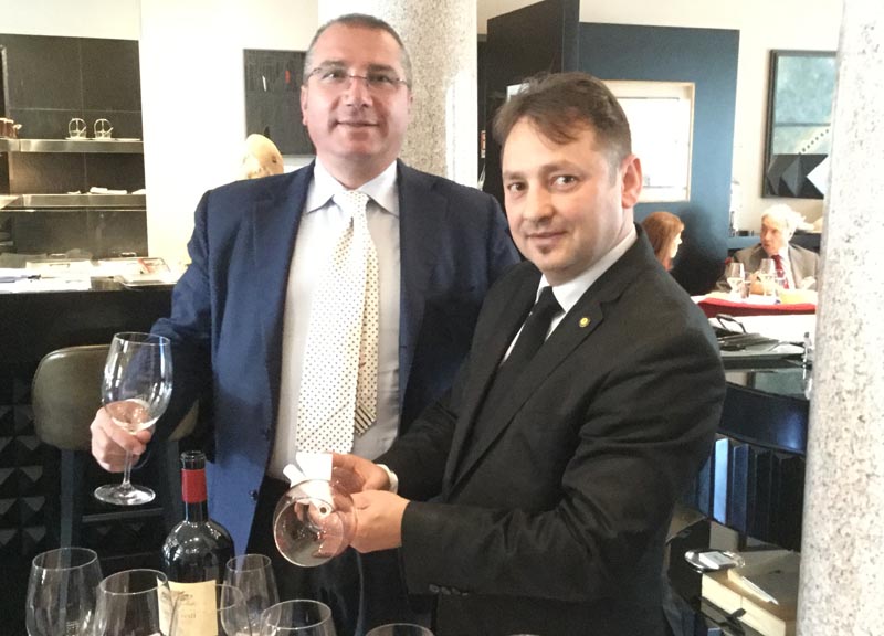 Auguri da Ceglie per Perrino:da Marchesi per brindare ai 20 anni