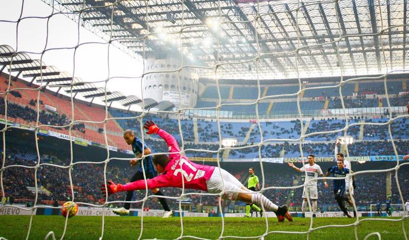 Inter chiuso un turno il settore dello stadio, ma pena sospesa