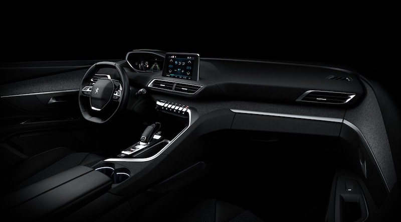 Nuovo PEUGEOT i-Cockpit, la nuova interpretazione del posto gi guida Nuovo PEUGEOT i-Cockpit, la nuova interpretazione del posto gi guida