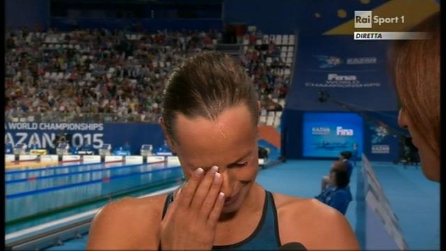 Federica Pellegrini lacrime in tv: “Per mia zia che ha un brutto male”