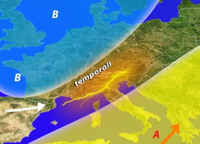 Maggio inizia con temporali al Nord. Sole al Centro-Sud