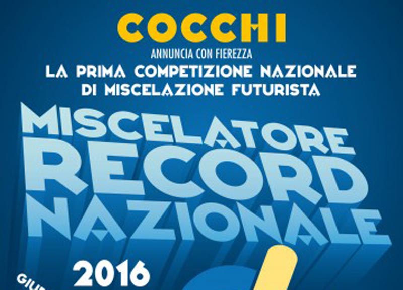 Basta con il barman: arriva l’italico “Miscelatore Futurista”