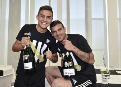 Fiumi di Ferrari Trento Doc per il 34 scudetto della Juventus