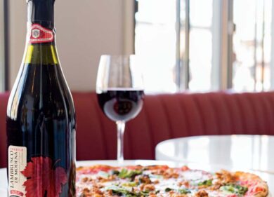 Parte dall’Emilia la nuova coppia Pizza e Lambrusco