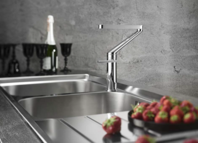Design d’autore per un lavello da chef