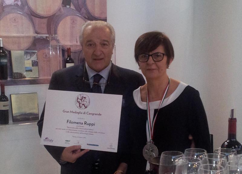 Filomena Ruppi signora dell’Aglianico Filomena Ruppi signora dell’Aglianico
