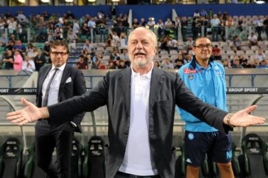 De Laurentiis smentisce su Sarri: “Cammino lungo al Napoli con lui”