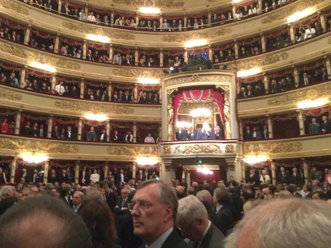 “Lo ha detto il Sole”. Festa alla Scala