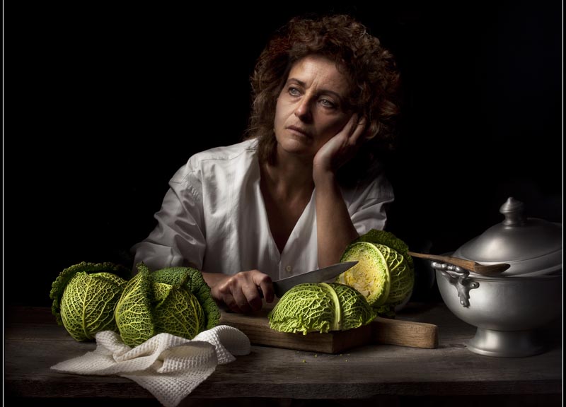 “Caravaggio in Cucina” i grandi “piatti fotografici” di Marcialis