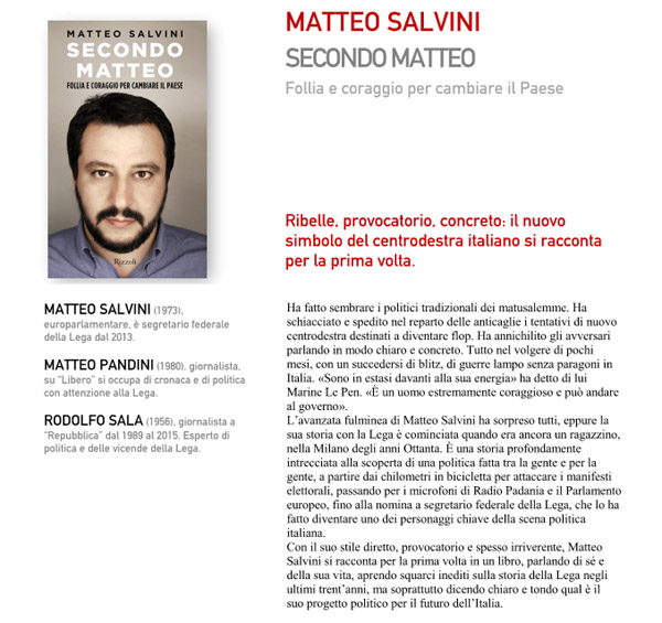 salvini scheda salvini scheda