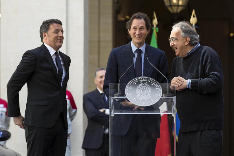 Fiat, Marchionne: aperti a progetti con Apple su auto senza guidatore