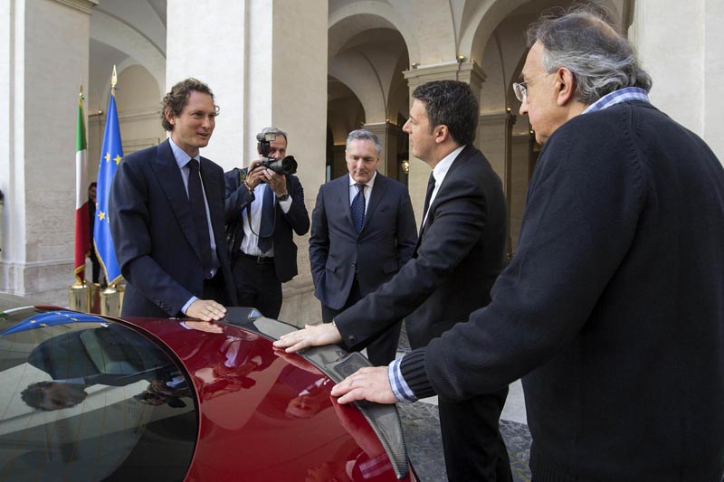 Fiat, Marchionne: aperti a progetti con Apple su auto senza guidatore