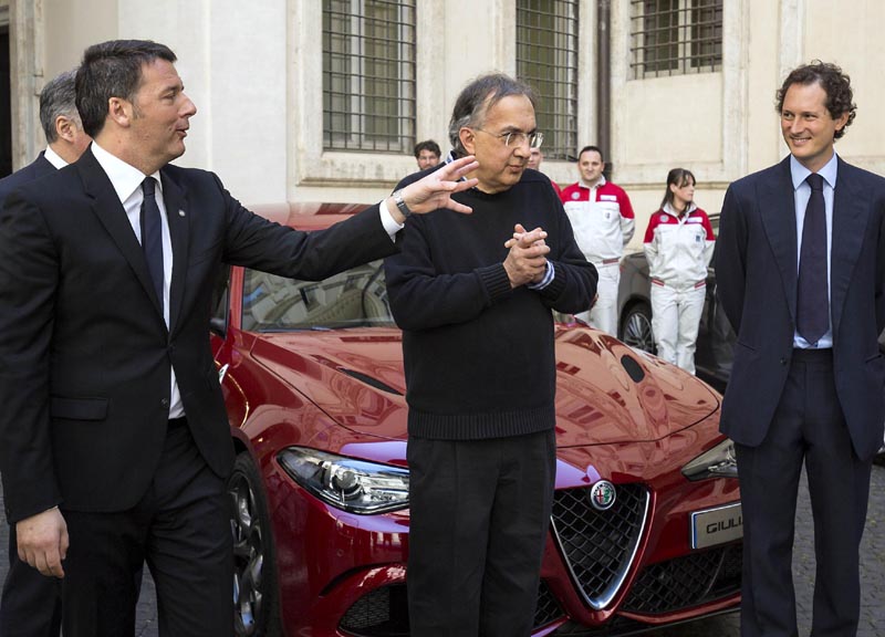 Fiat, Marchionne: aperti a progetti con Apple su auto senza guidatore