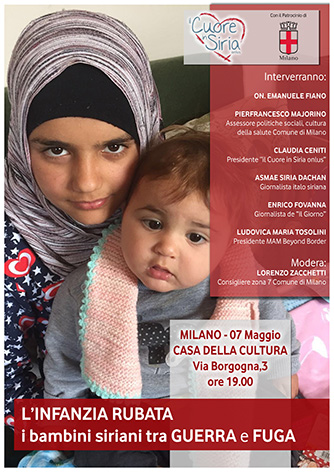 “L’infanzia rubata: i bambini siriani tra guerra e fuga”