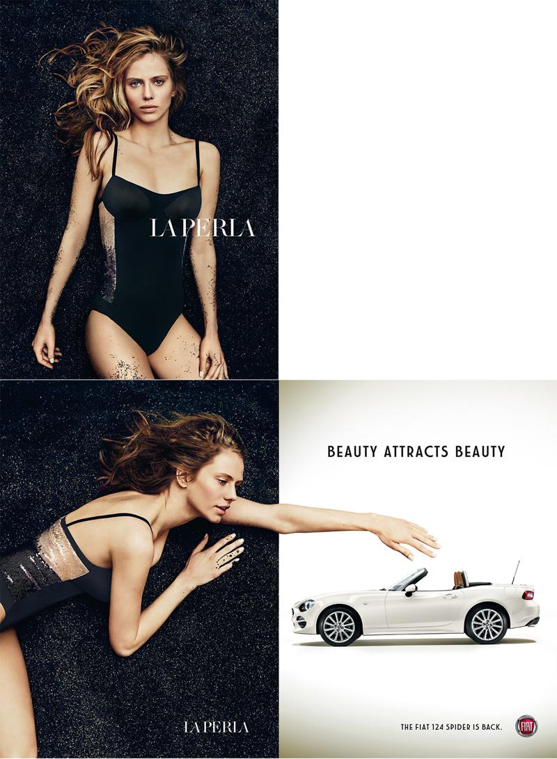 Vogue e Fiat: la campagna con Roberto Cavalli, Etro e La Perla Vogue e Fiat: la campagna con Roberto Cavalli, Etro e La Perla