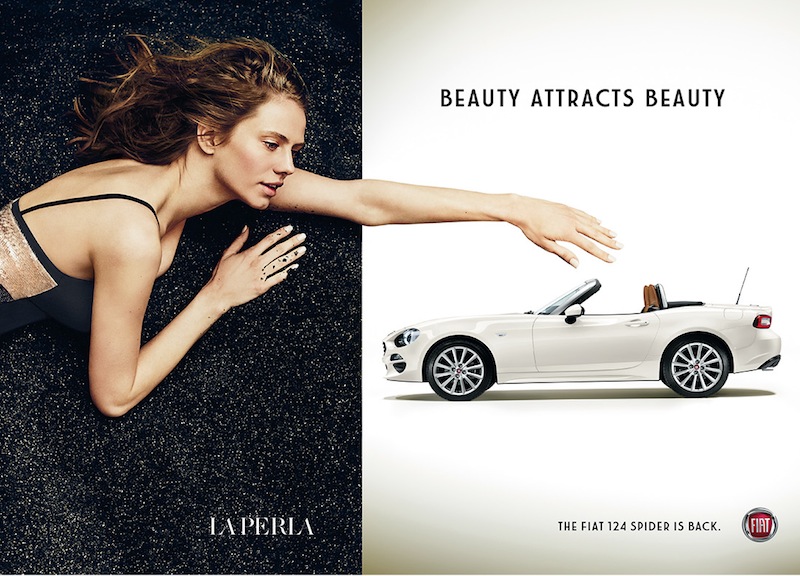 Vogue e Fiat: la campagna con Roberto Cavalli, Etro e La Perla Vogue e Fiat: la campagna con Roberto Cavalli, Etro e La Perla