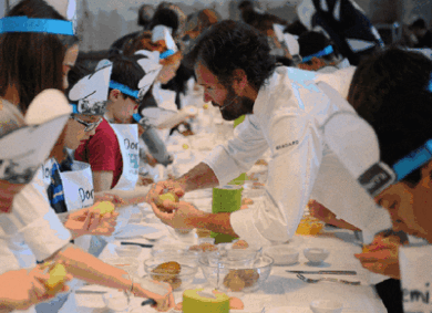 Piccoli chef in crociera MSC con Carlo Cracco