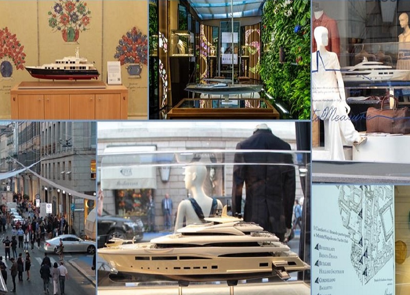 MonteNapoleone Yacht Club, i cantieri nel Quadrilatero della moda MonteNapoleone Yacht Club, i cantieri nel Quadrilatero della moda