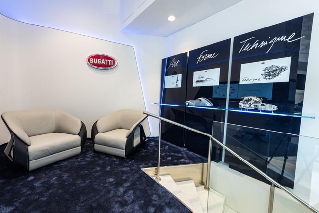 Bugatti, auto e lifestyle sotto lo stesso tetto a Montecarlo Bugatti, auto e lifestyle sotto lo stesso tetto a Montecarlo