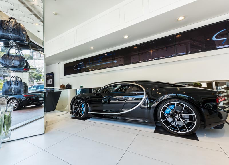 Bugatti, auto e lifestyle sotto lo stesso tetto a Montecarlo Bugatti, auto e lifestyle sotto lo stesso tetto a Montecarlo