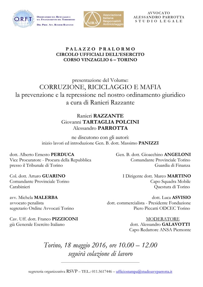 INVITO conferenza 18.5.2016 INVITO conferenza 18.5.2016