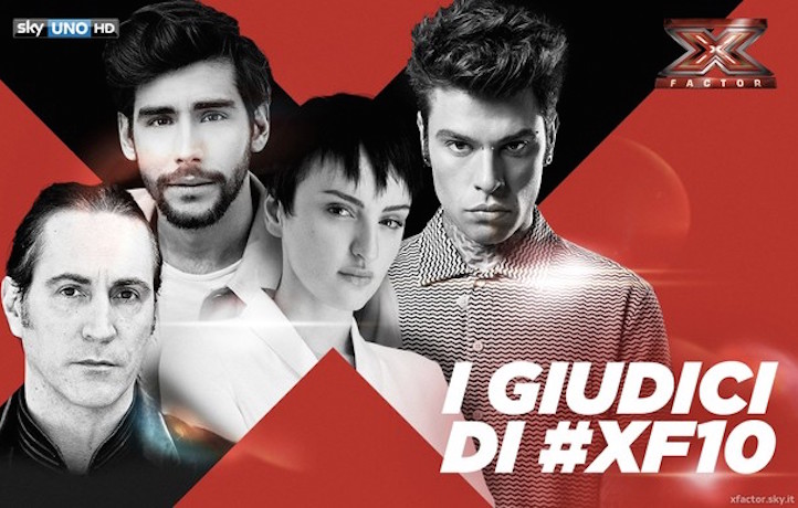 X Factor 10, Manuel Agnelli, Fedez e… ufficiali i 4 giudici X Factor 10, Manuel Agnelli, Fedez e… ufficiali i 4 giudici