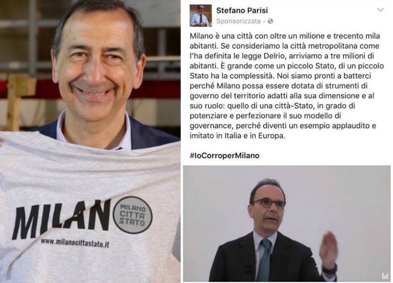 Milano Città Stato conquista Sala e Parisi Milano Città Stato conquista Sala e Parisi