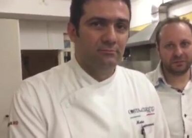 La cucina e la brigata di Matteo Sangiovanni a Paestum