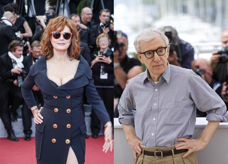 Susan Sarandon vs Woody Allen: “Su di lui? Nulla di buono da dire”