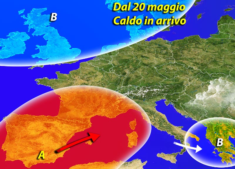 Meteo, è confermato. Dal 20 maggio arriva il super-caldo Meteo, è confermato. Dal 20 maggio arriva il super-caldo