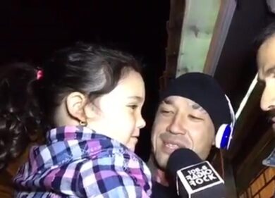 Nainggolan canta con la figlia “Roma Roma Roma” per Totti