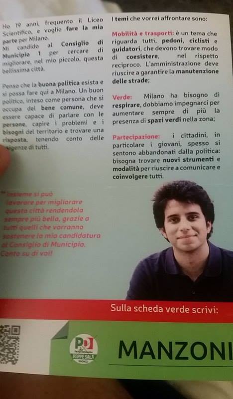A Milano corre il figlio della Bignardi: tra i candidati renzianissimi