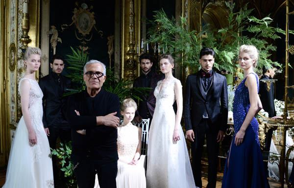 Carlo Pignatelli, presenta la sua collezione sposa a Palazzo Turati Carlo Pignatelli, presenta la sua collezione sposa a Palazzo Turati