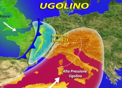 Meteo, scoppia l’estate. Ugolino porta il caldo africano